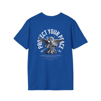 Protect Your Peace Unisex Softstyle T-Shirt for Mindfulness
