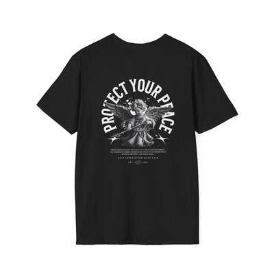 Protect Your Peace Unisex Softstyle T-Shirt for Mindfulness