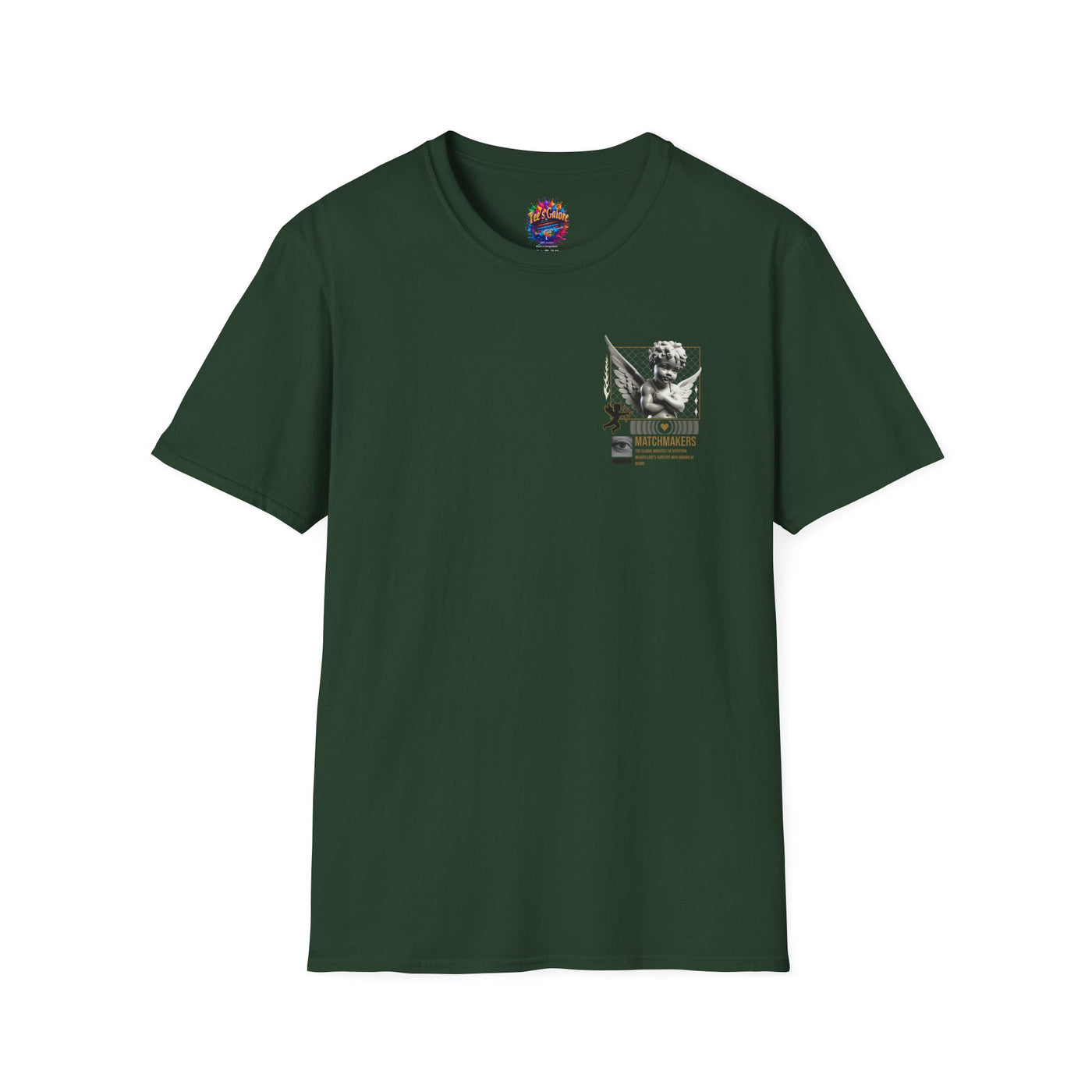 Vintage Matchmakers Unisex Softstyle Romantic Tee