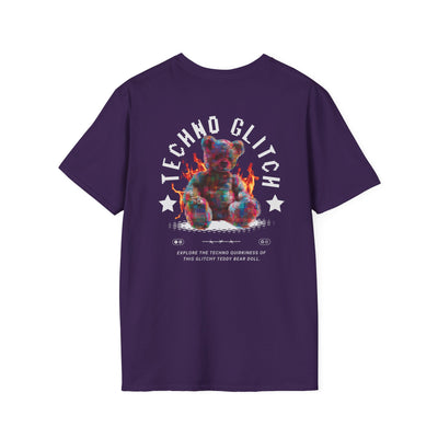 Techno TShirt - Techno Glitch T-Shirt for Music Lovers