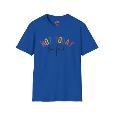 Christian Inspirational T-Shirt -  "Not Today Satan"