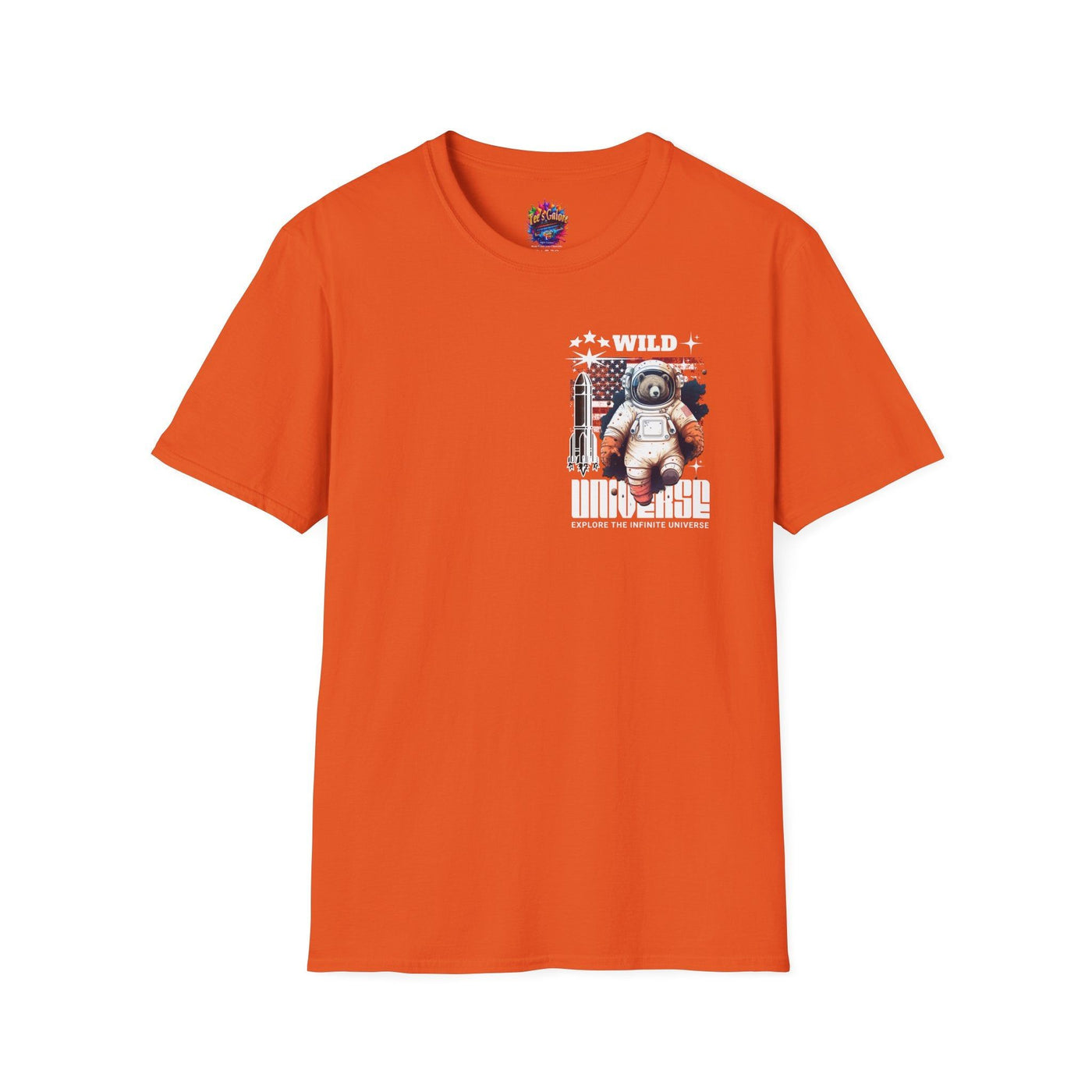 Wild Universe Bear T-Shirt - Animal Graphic Top