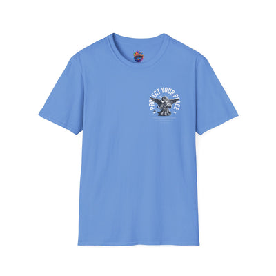 Protect Your Peace Unisex Softstyle T-Shirt for Mindfulness