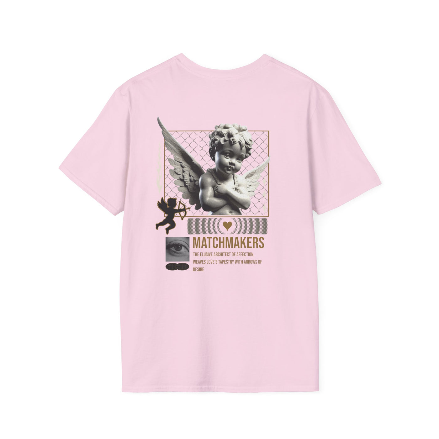 Vintage Matchmakers Unisex Softstyle Romantic Tee