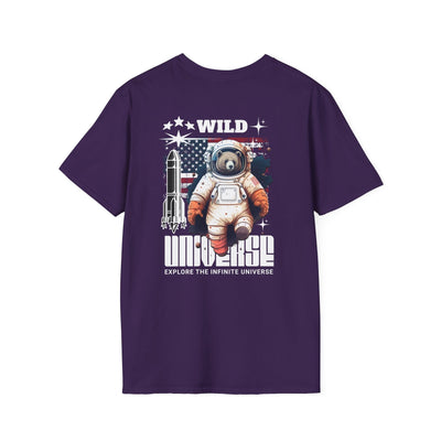 Wild Universe Bear T-Shirt - Animal Graphic Top
