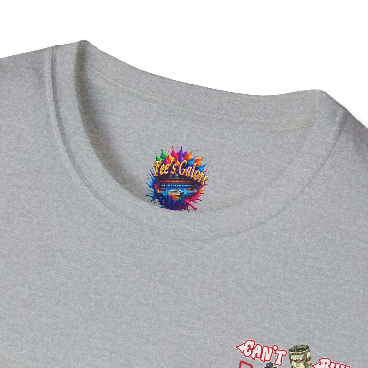 Money Cant Buy Love Graphic Print T-Shirt 26 T-Shirt Home page Printify Tees Galore LLc