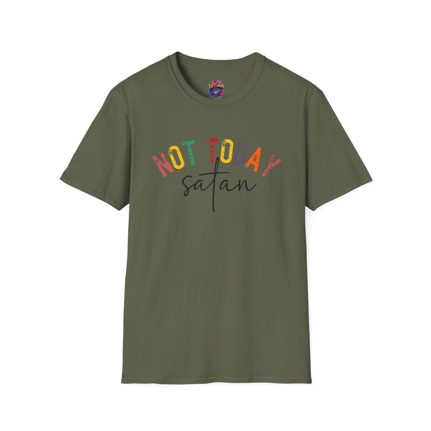 Not Today Satan | Inspirational Christian T-Shirt