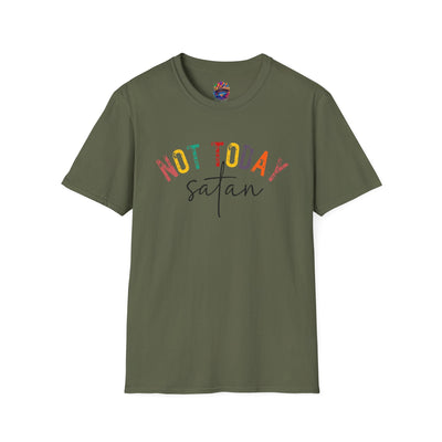 Not Today Satan | Inspirational Christian T-Shirt