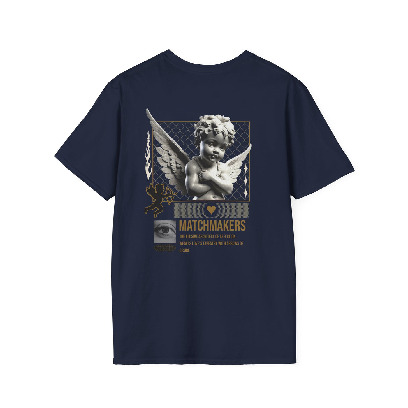 Vintage Matchmakers Unisex Softstyle Romantic Tee