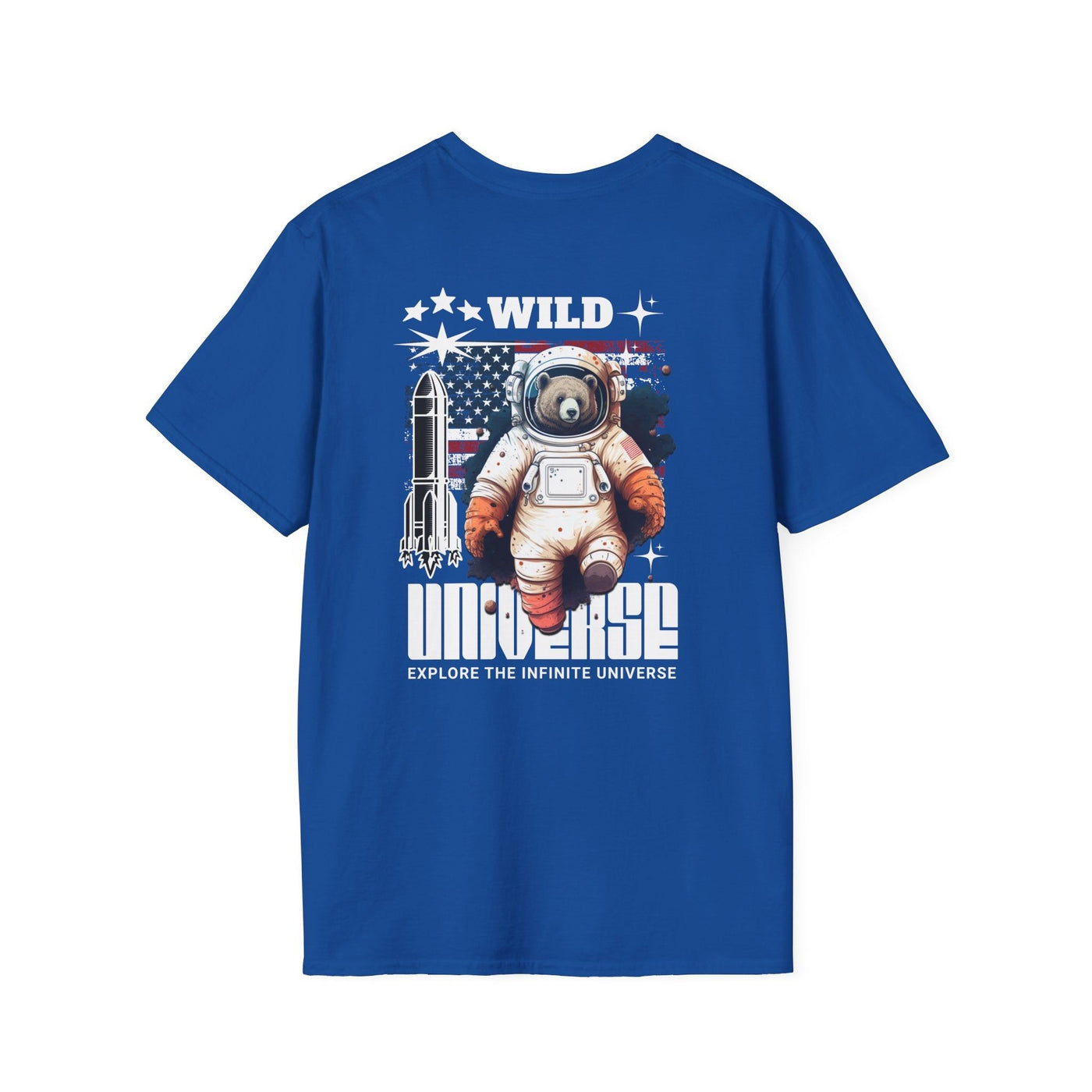 Wild Universe Bear T-Shirt - Animal Graphic Top