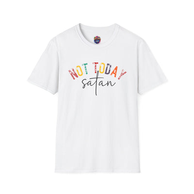Not Today Satan | Inspirational Christian T-Shirt
