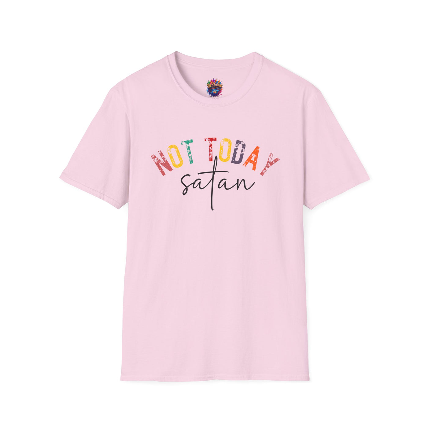 Christian Inspirational T-Shirt -  "Not Today Satan"