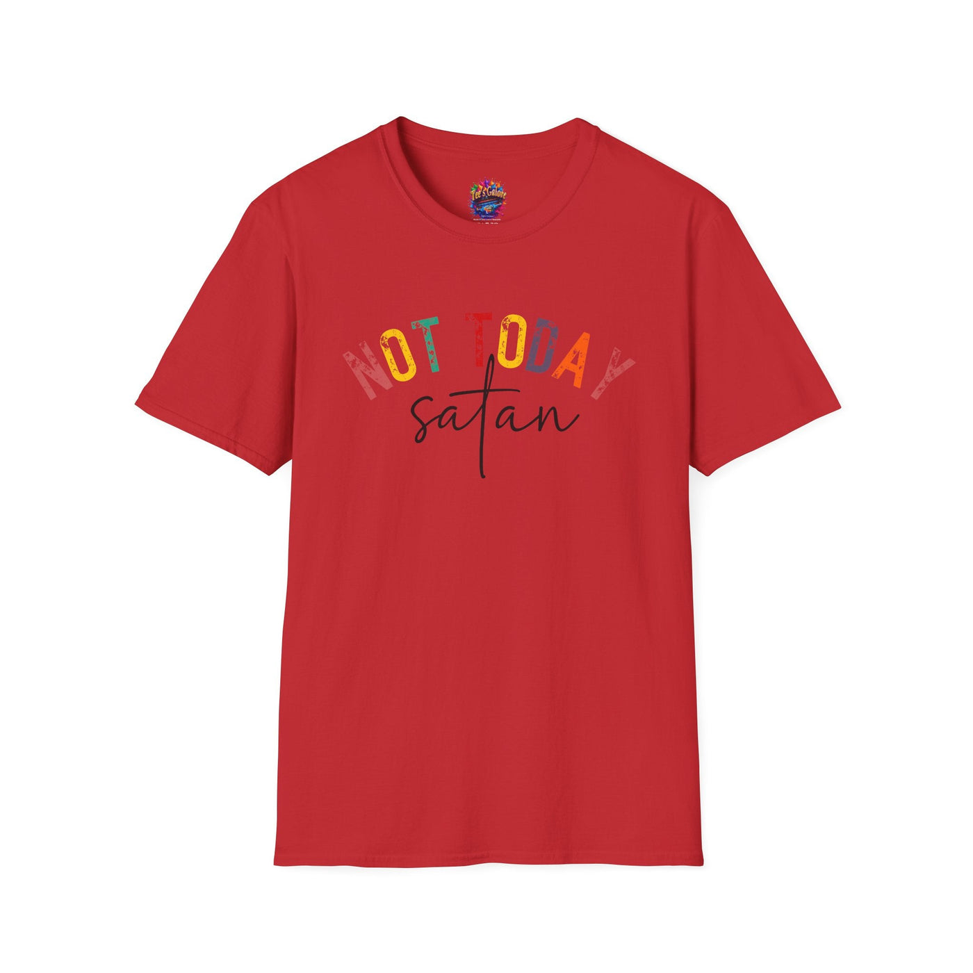 Not Today Satan | Inspirational Christian T-Shirt