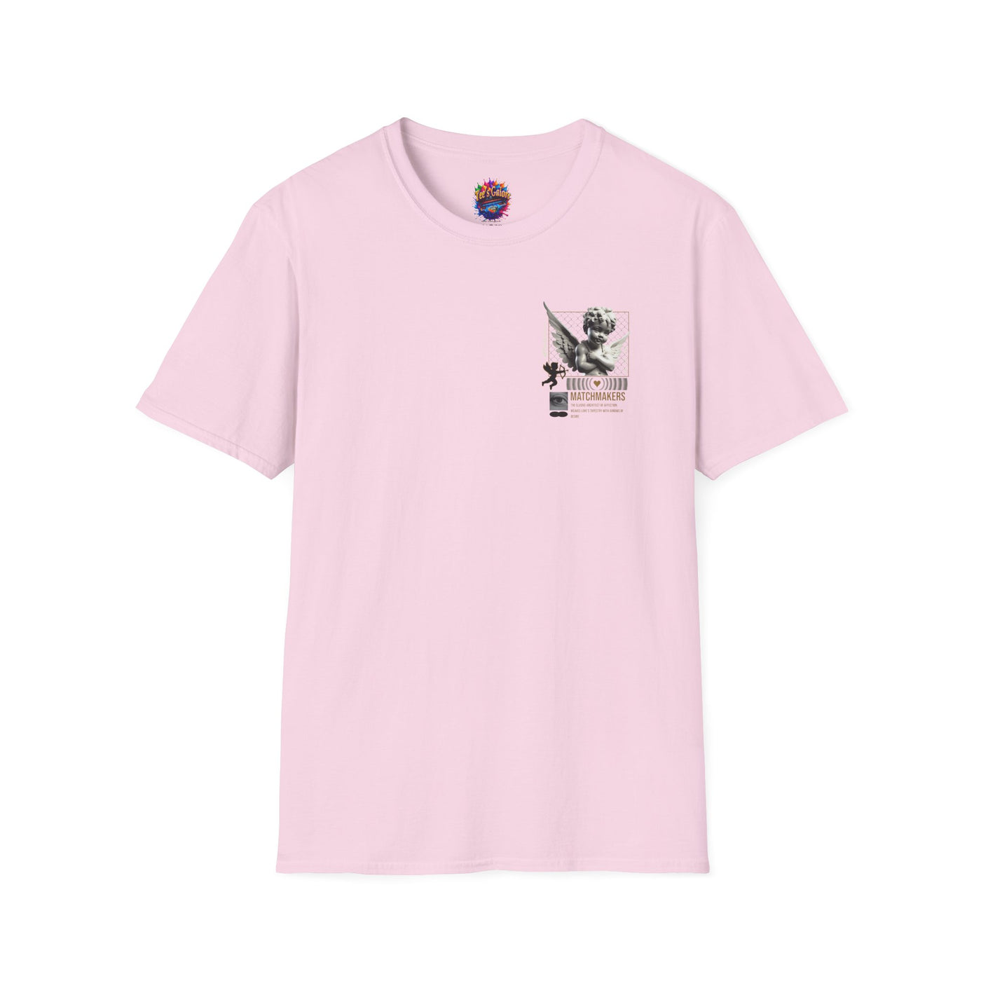 Vintage Matchmakers Unisex Softstyle Romantic Tee