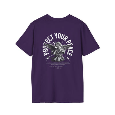 Protect Your Peace Unisex Softstyle T-Shirt for Mindfulness