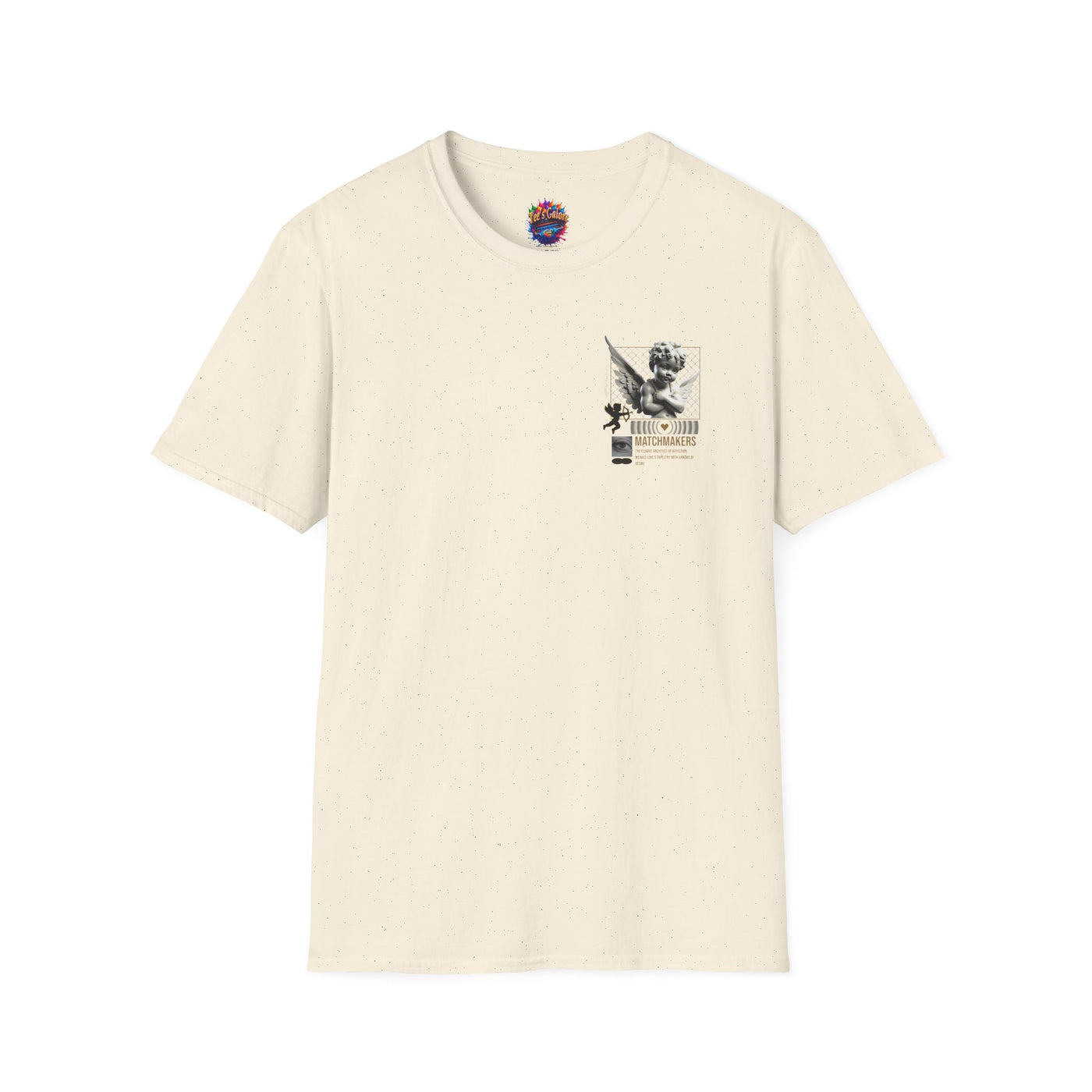 Vintage Matchmakers Unisex Softstyle Romantic Tee