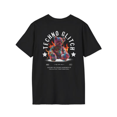 Techno TShirt - Techno Glitch T-Shirt for Music Lovers