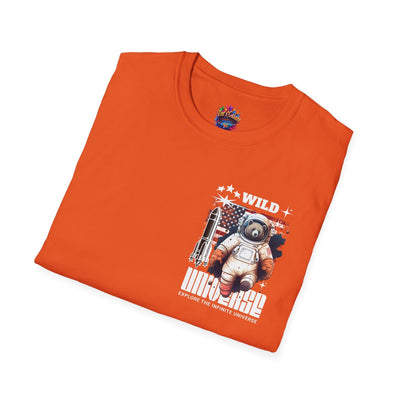 Wild Universe Bear T-Shirt - Animal Graphic Top