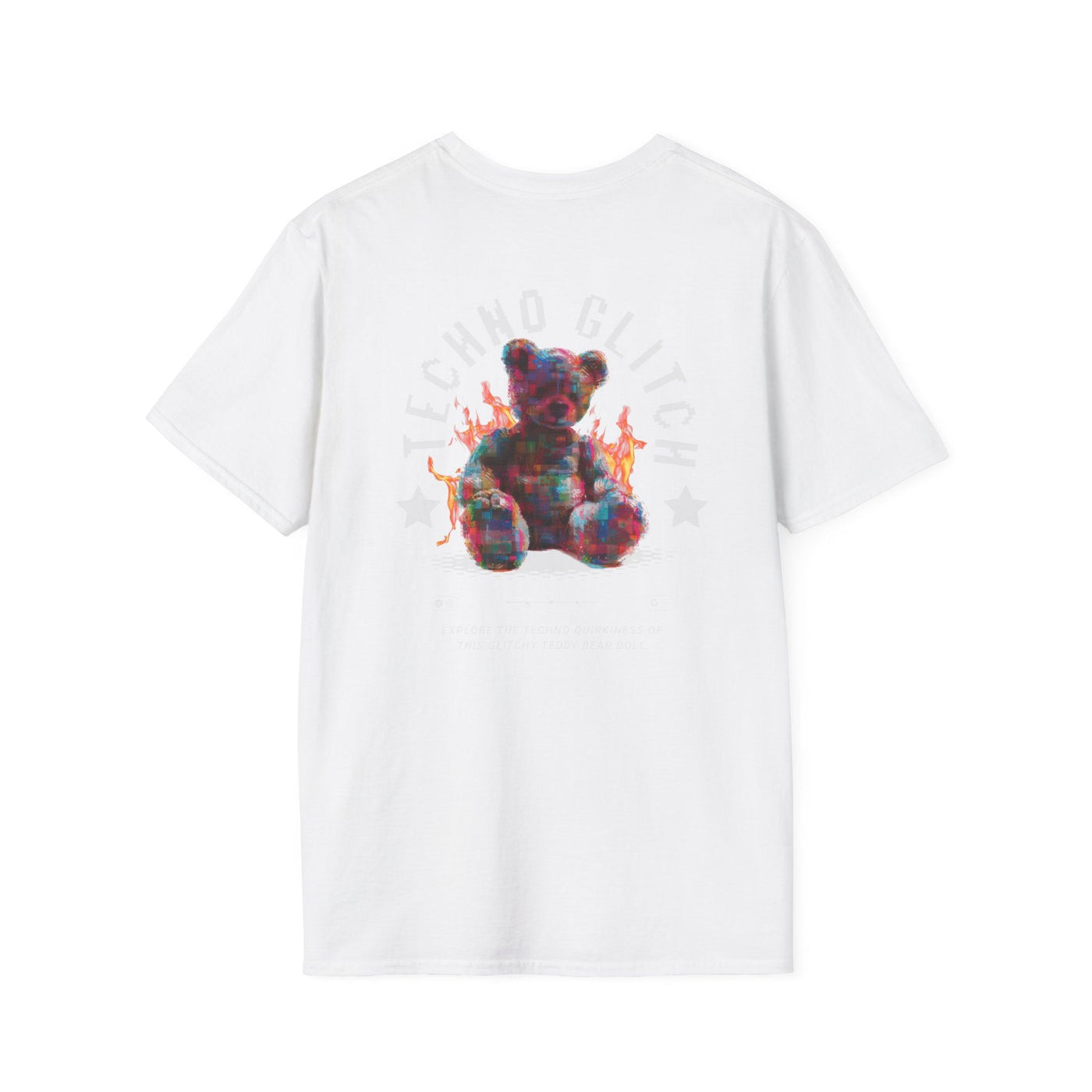 Techno TShirt - Techno Glitch T-Shirt for Music Lovers