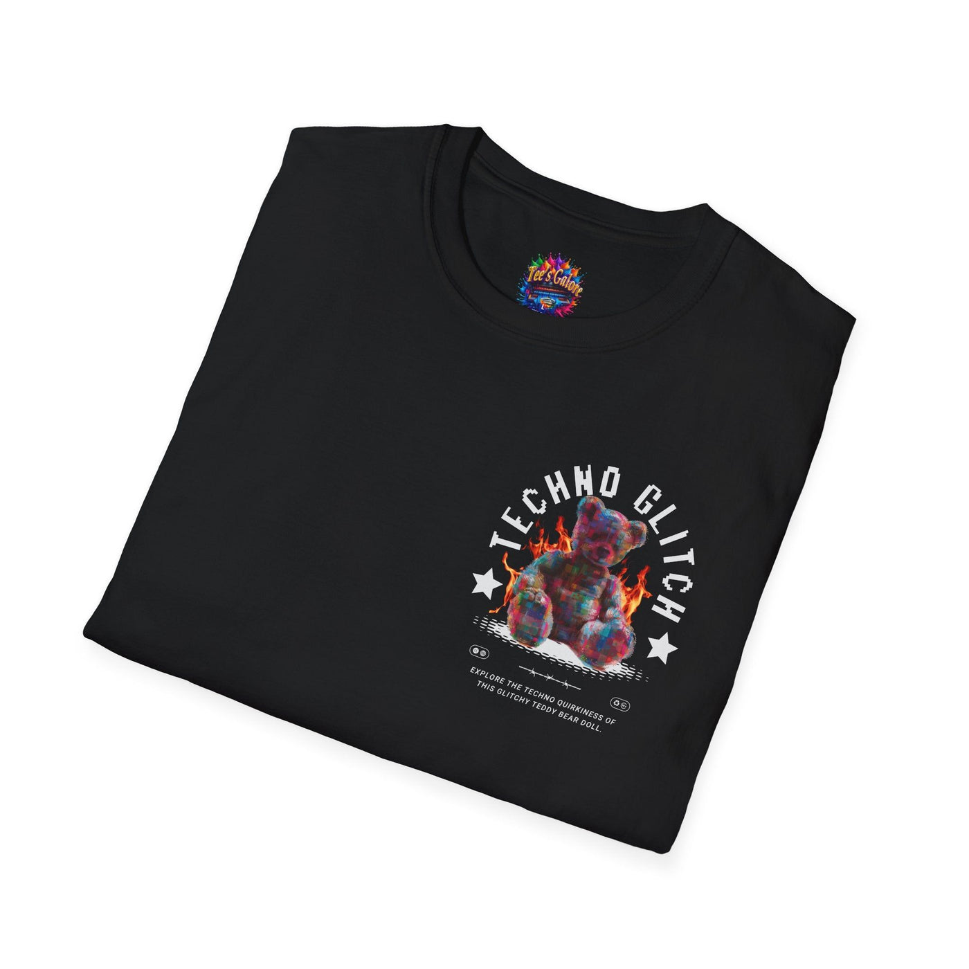 Techno TShirt - Techno Glitch T-Shirt for Music Lovers