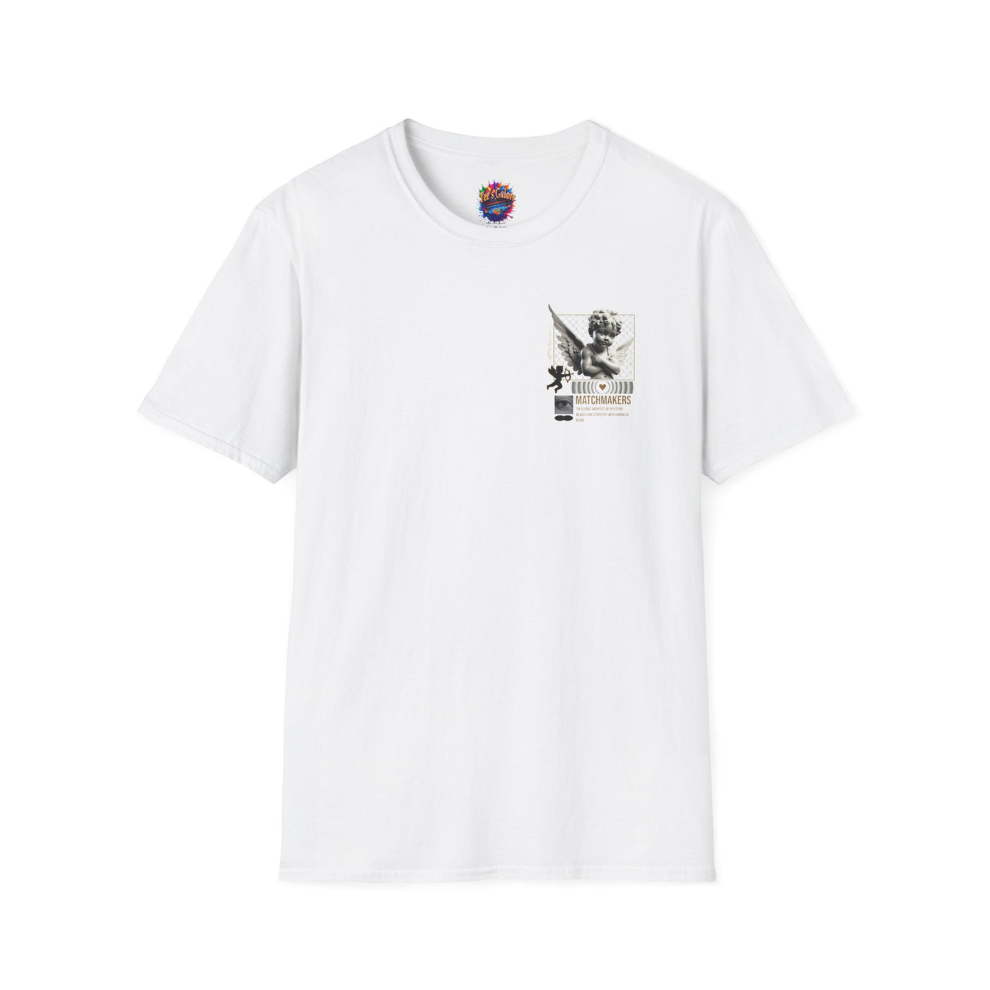 Vintage Matchmakers Unisex Softstyle Romantic Tee