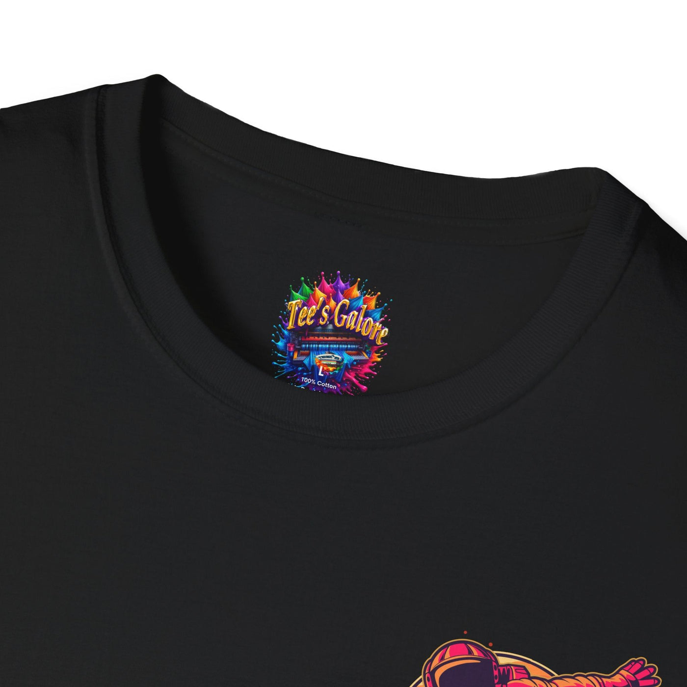 To Da Moon Unisex Cotton GraphicT-Shirt