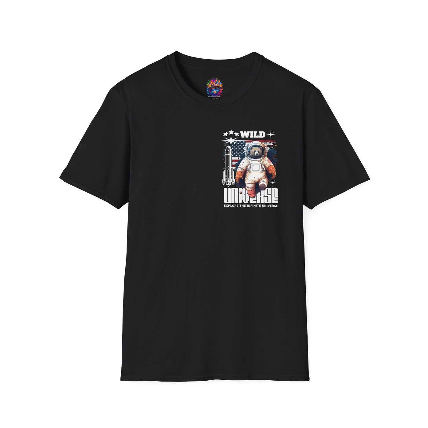 Wild Universe Bear T-Shirt - Animal Graphic Top