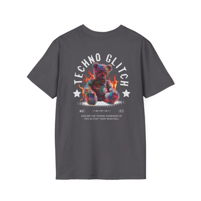 Techno TShirt - Techno Glitch T-Shirt for Music Lovers
