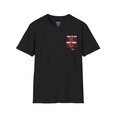 Money Cant Buy Love Graphic Print T-Shirt 26 T-Shirt Home page Printify Tees Galore LLc