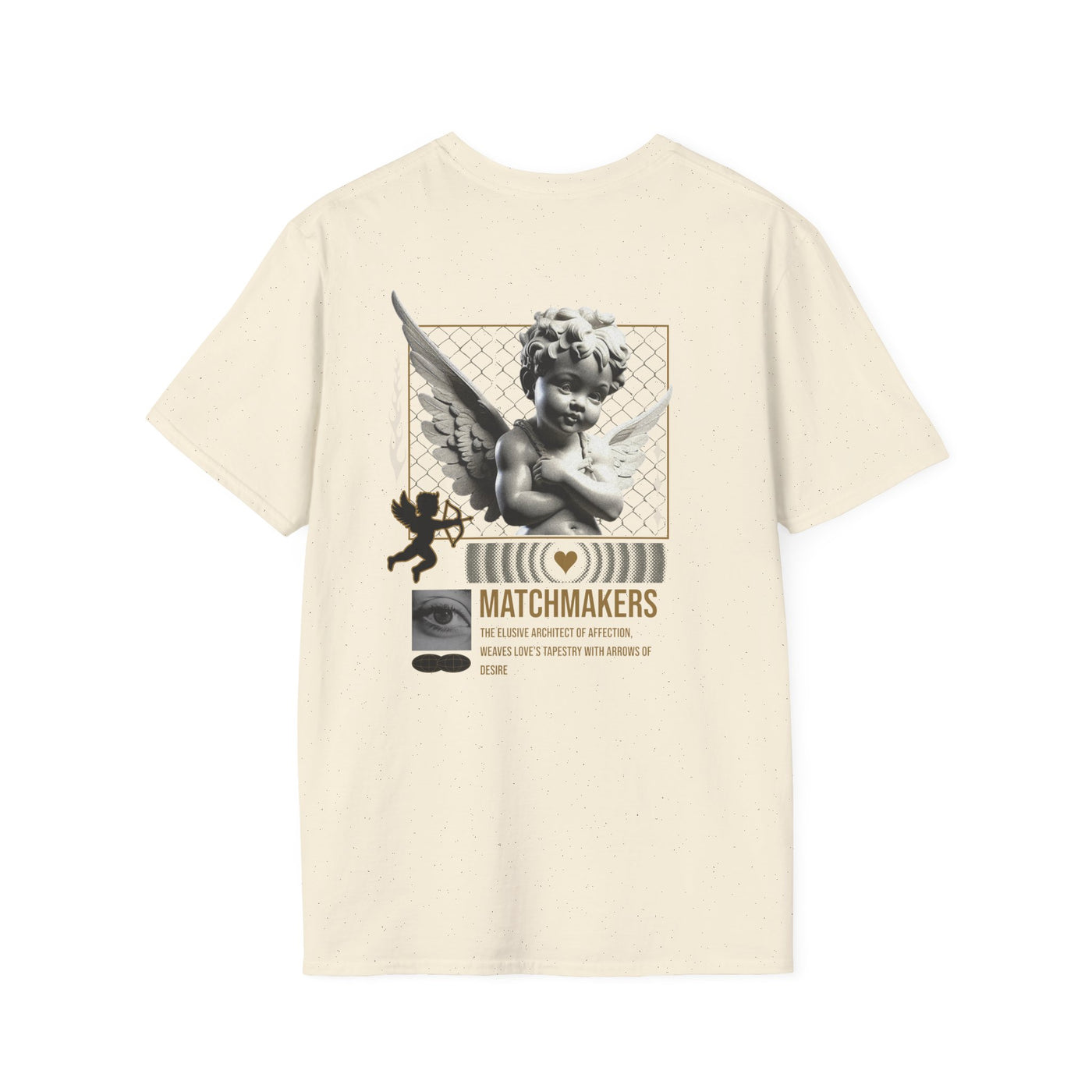 Vintage Matchmakers Unisex Softstyle Romantic Tee