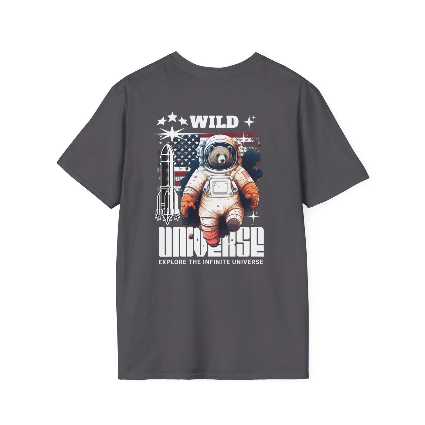 Wild Universe Bear T-Shirt - Animal Graphic Top
