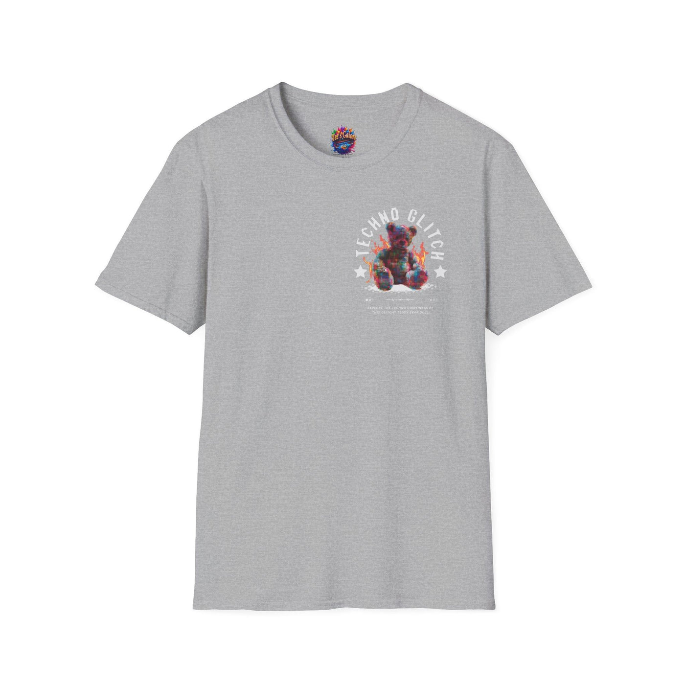 Techno TShirt - Techno Glitch T-Shirt for Music Lovers
