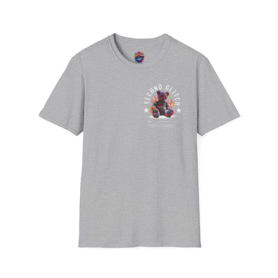 Techno TShirt - Techno Glitch T-Shirt for Music Lovers