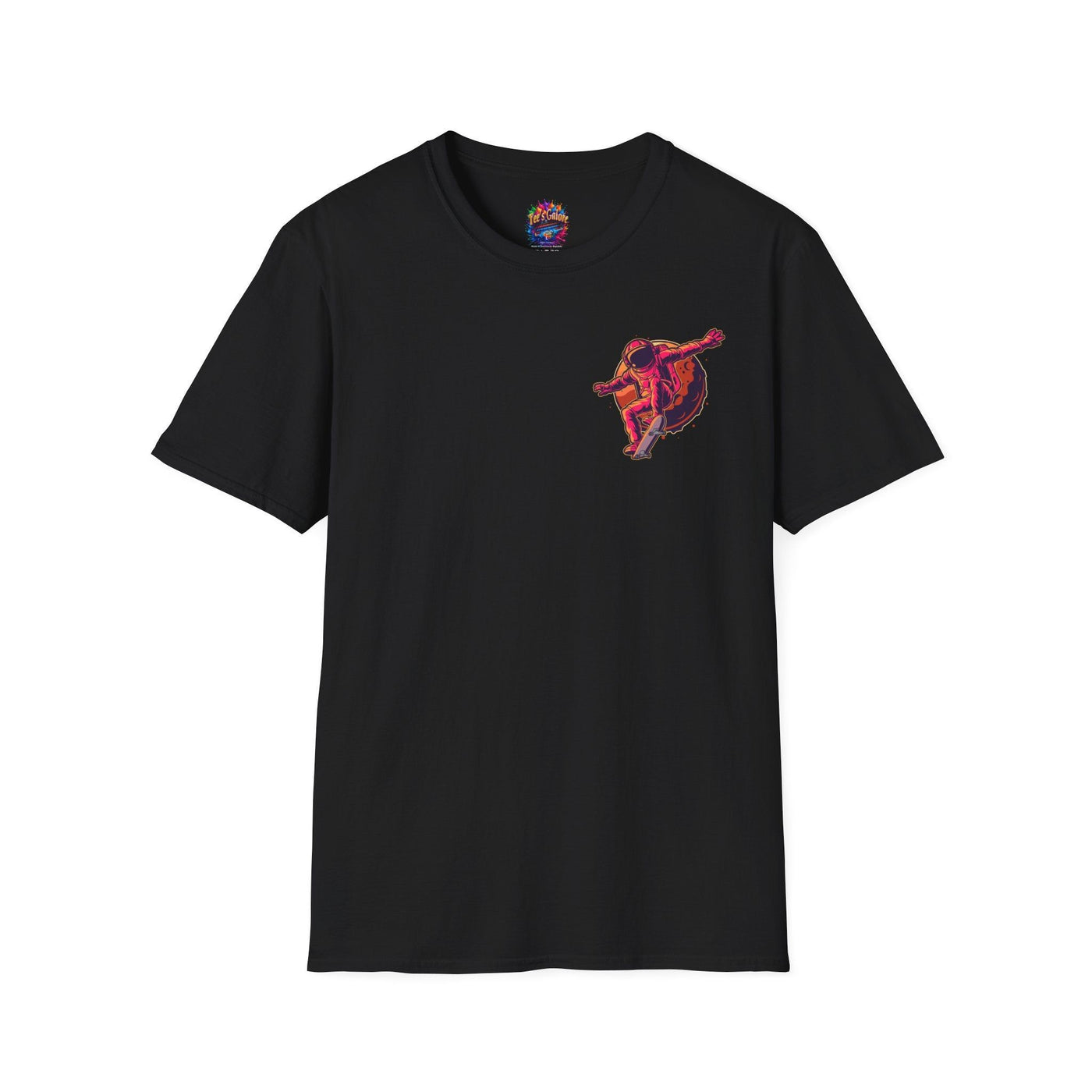 To Da Moon Unisex Cotton GraphicT-Shirt