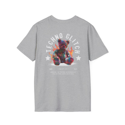 Techno TShirt - Techno Glitch T-Shirt for Music Lovers