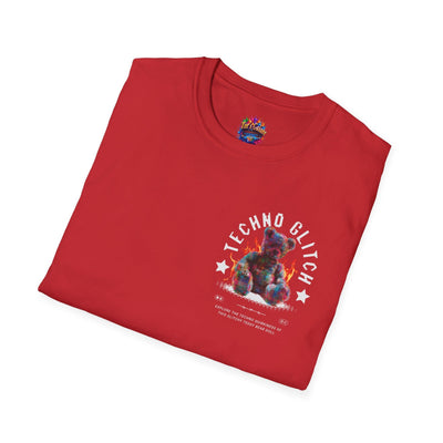 Techno TShirt - Techno Glitch T-Shirt for Music Lovers