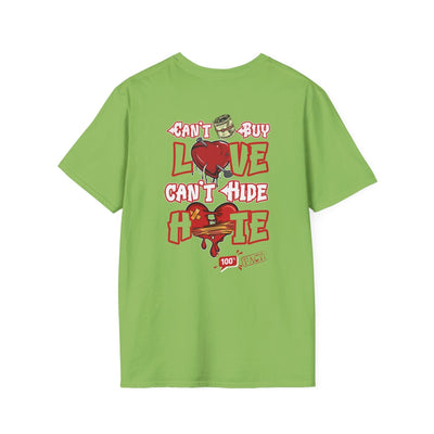 Money Cant Buy Love Graphic Print T-Shirt 26 T-Shirt Home page Printify Tees Galore LLc