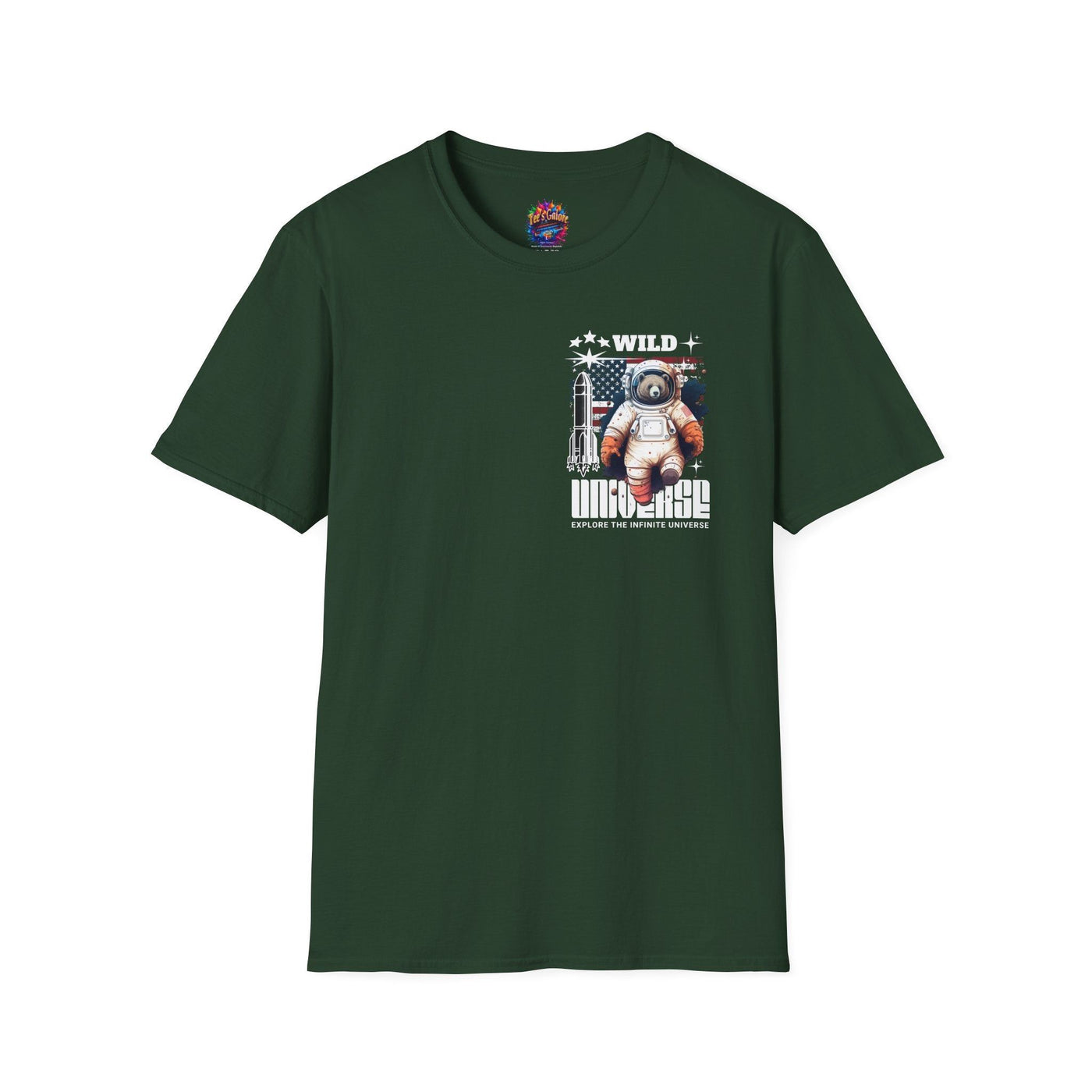 Wild Universe Bear T-Shirt - Animal Graphic Top