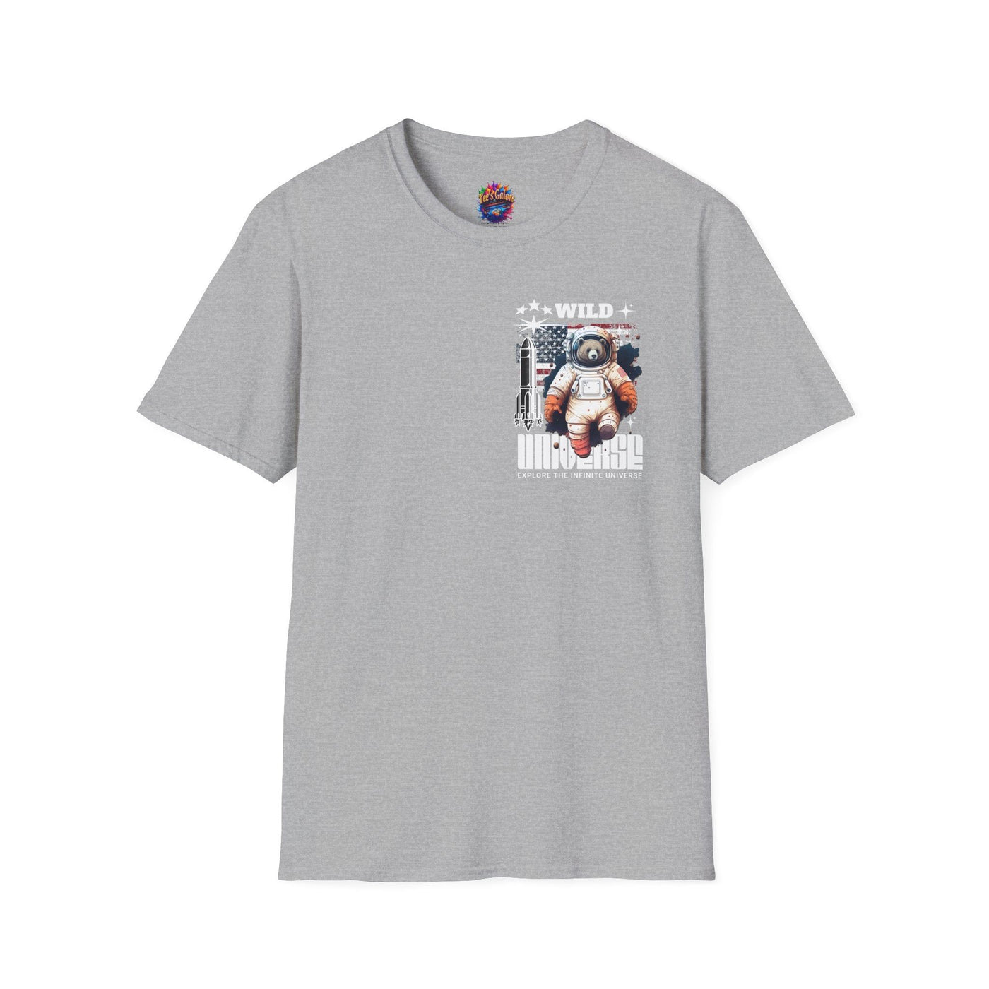 Wild Universe Bear T-Shirt - Animal Graphic Top