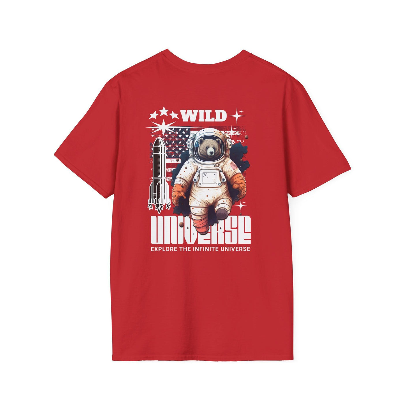 Wild Universe Bear T-Shirt - Animal Graphic Top