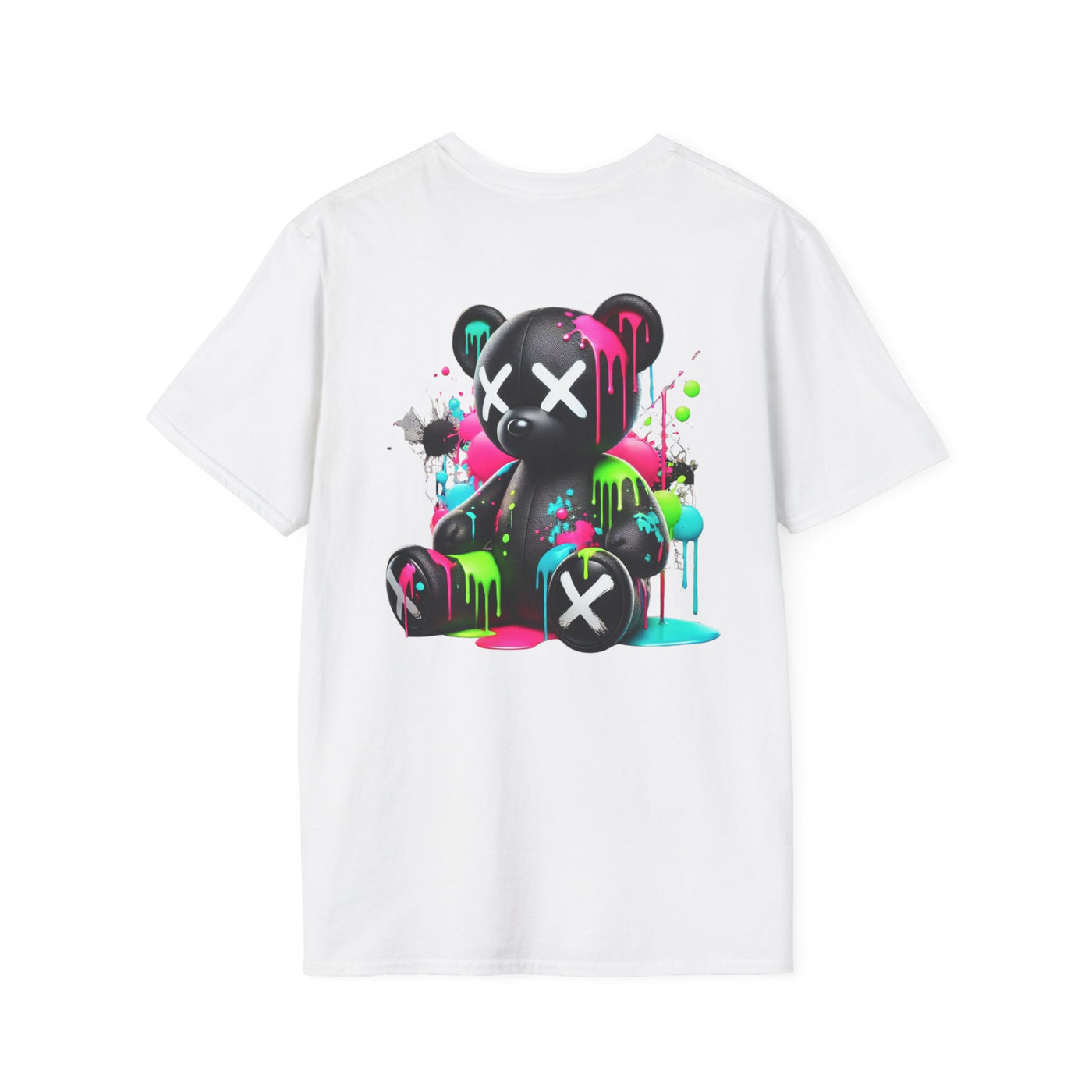 Black Grafitti Bear T-Shirt