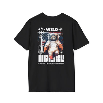 Wild Universe Bear T-Shirt - Animal Graphic Top
