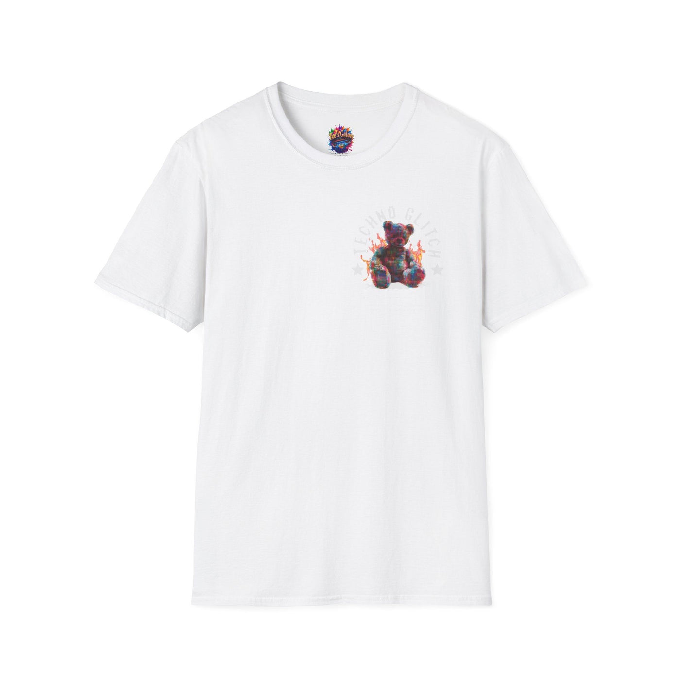 Techno TShirt - Techno Glitch T-Shirt for Music Lovers