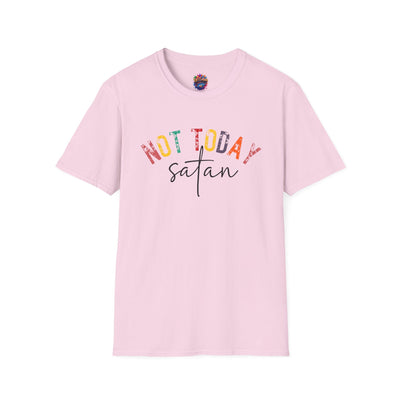 Not Today Satan | Inspirational Christian T-Shirt