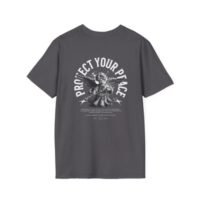 Protect Your Peace Unisex Softstyle T-Shirt for Mindfulness