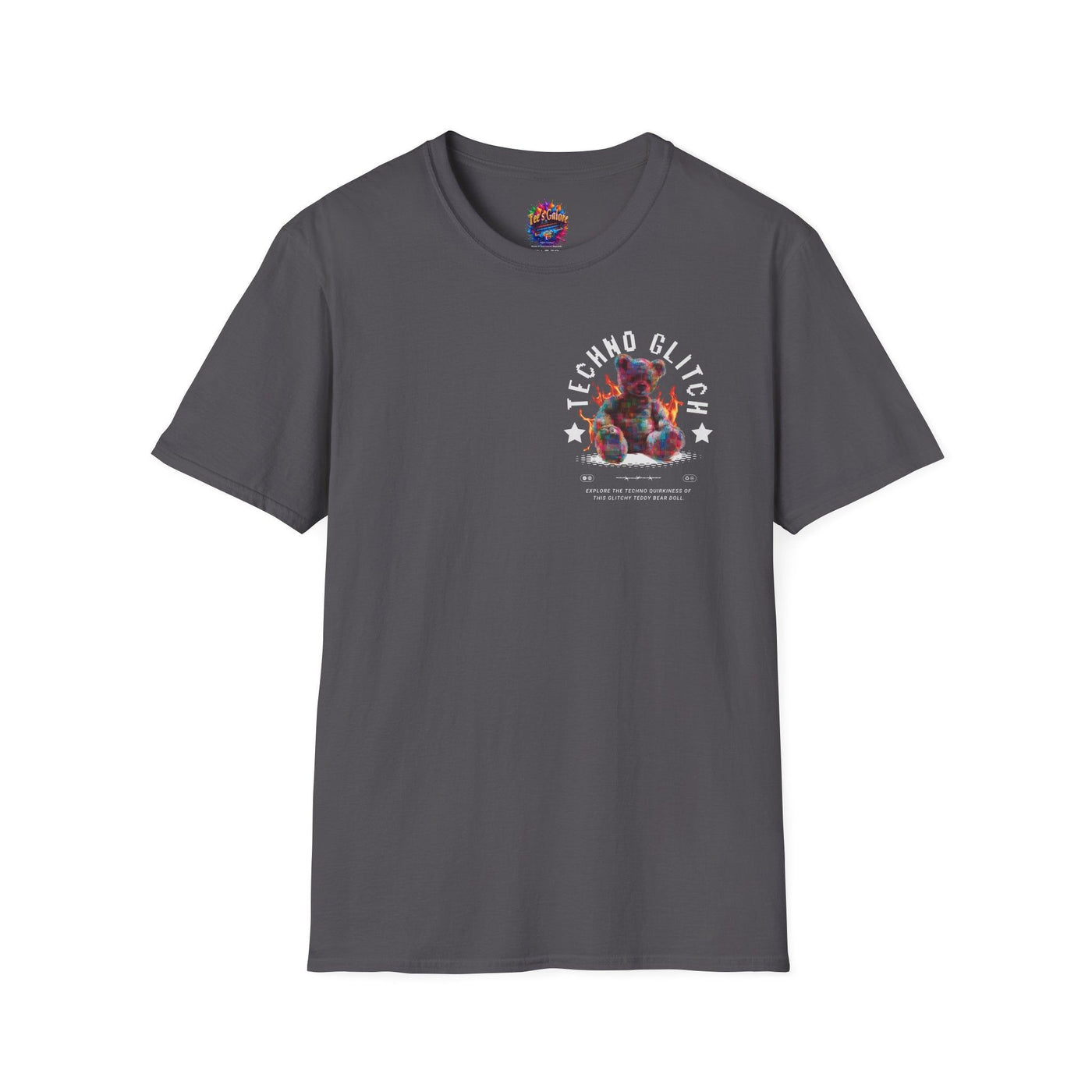 Techno TShirt - Techno Glitch T-Shirt for Music Lovers