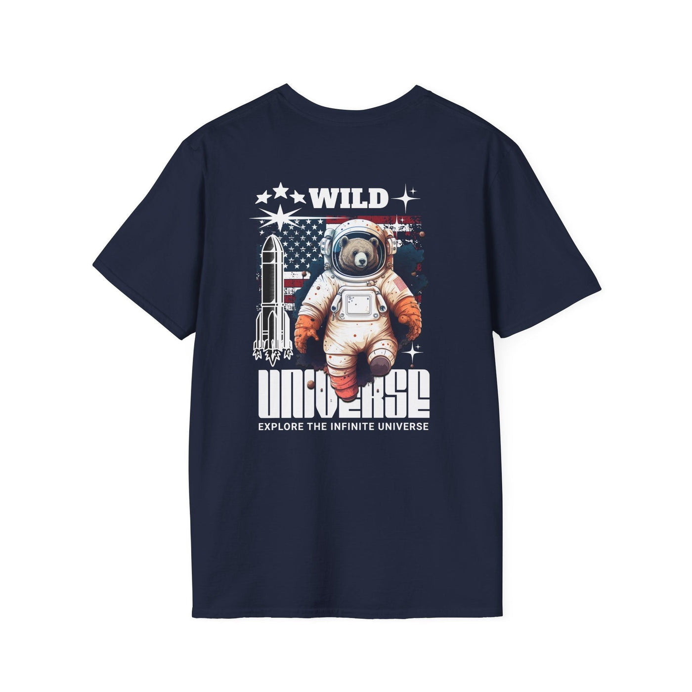 Wild Universe Bear T-Shirt - Animal Graphic Top