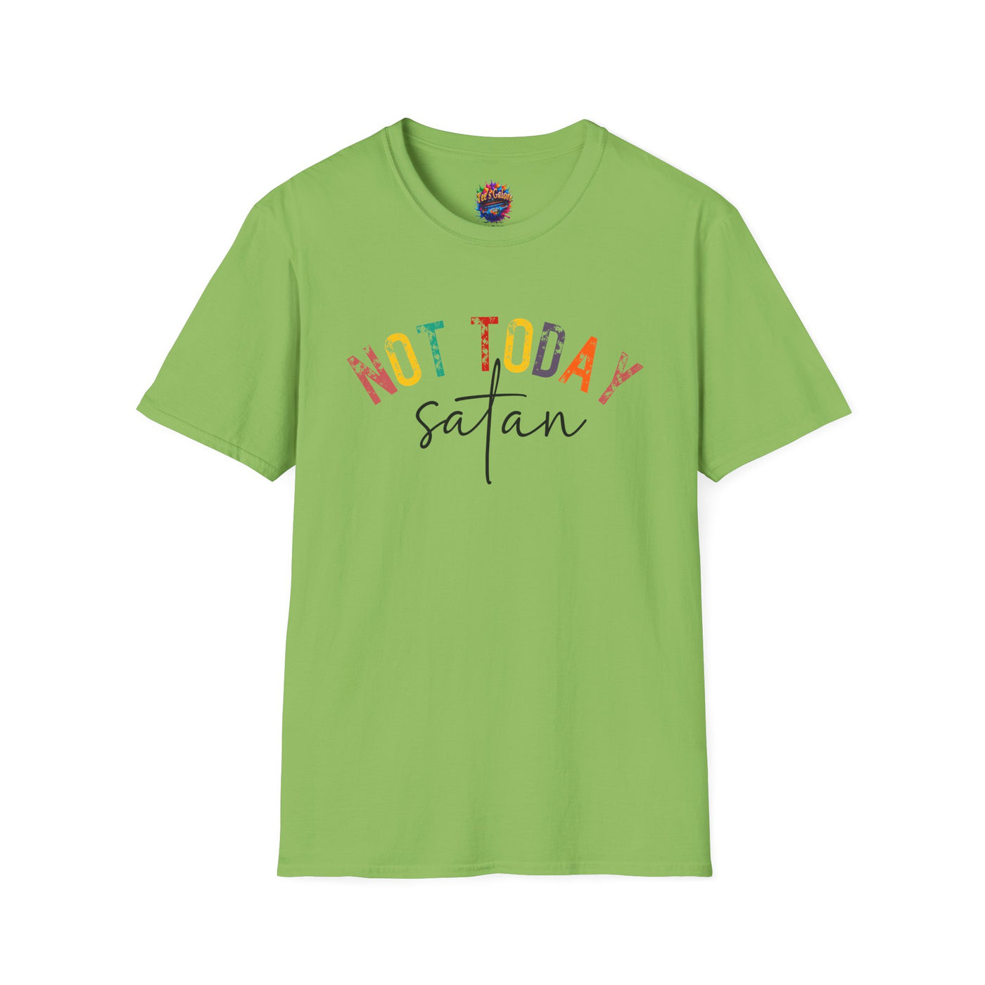 Christian Inspirational T-Shirt -  "Not Today Satan"
