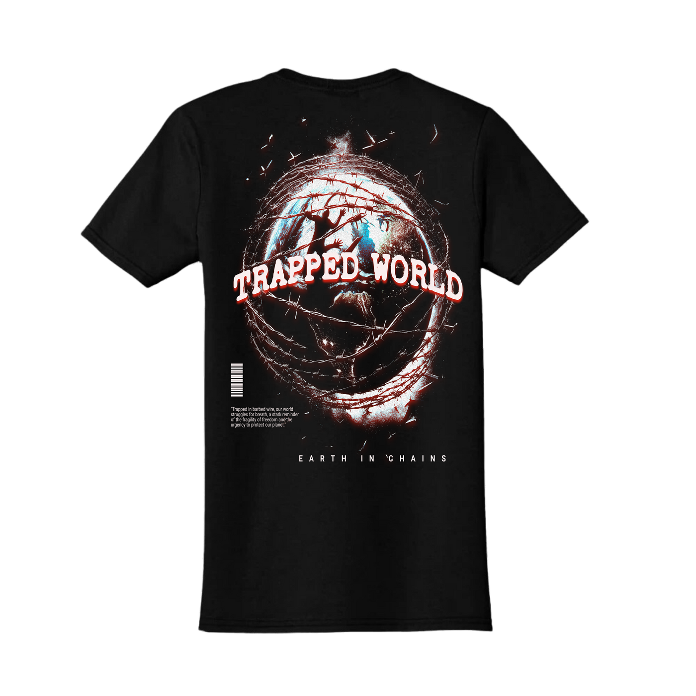 Trapped World Graphic Tee | Unisex T-Shirt